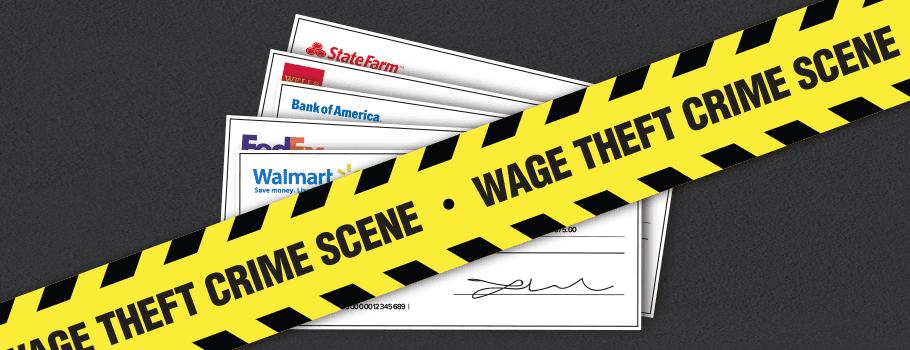 wage theft report cover image
